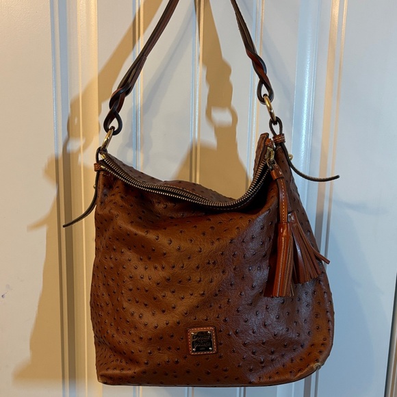 Dooney & Bourke Brown Hobo Bag - Picture 7 of 15
